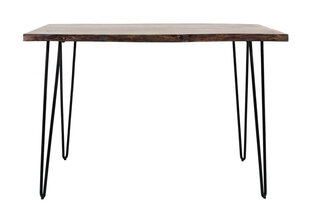 Baro stalas L17 Avola, rudas kaina ir informacija | Virtuvės ir valgomojo stalai, staliukai | pigu.lt