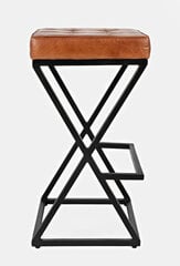 Baro kėdė L17 Avola, ruda/juoda kaina ir informacija | Virtuvės ir valgomojo kėdės | pigu.lt