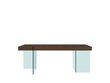 Stalas L17 Soho SH16, rudas kaina ir informacija | Virtuvės ir valgomojo stalai, staliukai | pigu.lt