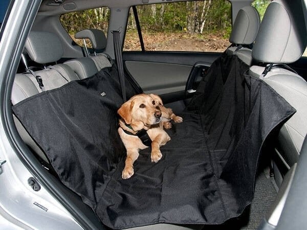 Apsauginis automobilio kilimėlis šunims, juodas kaina ir informacija | Kelioniniai reikmenys | pigu.lt