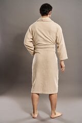 Хлопковый халат PH-7260, бежевый цена и информация | Мужские халаты, пижамы | pigu.lt