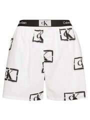 CALVIN KLEIN Boxer Traditional Stencil Logo White 545664568 цена и информация | Женские шорты | pigu.lt