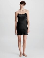 CALVIN KLEIN Chemise Black 545664578 цена и информация | Женские пижамы, ночнушки | pigu.lt