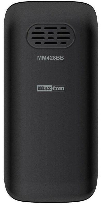 Maxcom MM428BB, ENG, Black kaina ir informacija | Mobilieji telefonai | pigu.lt