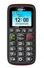 Maxcom MM428BB, ENG, Black цена и информация | Мобильные телефоны | pigu.lt