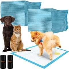 Одноразовые пеленки для собак Purlov 60x60 см, 50 шт. цена и информация | Средства по уходу за животными | pigu.lt