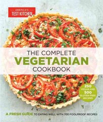 Complete Vegetarian Cookbook: A Fresh Guide to Eating Well With 700 Foolproof Recipes цена и информация | Книги рецептов | pigu.lt