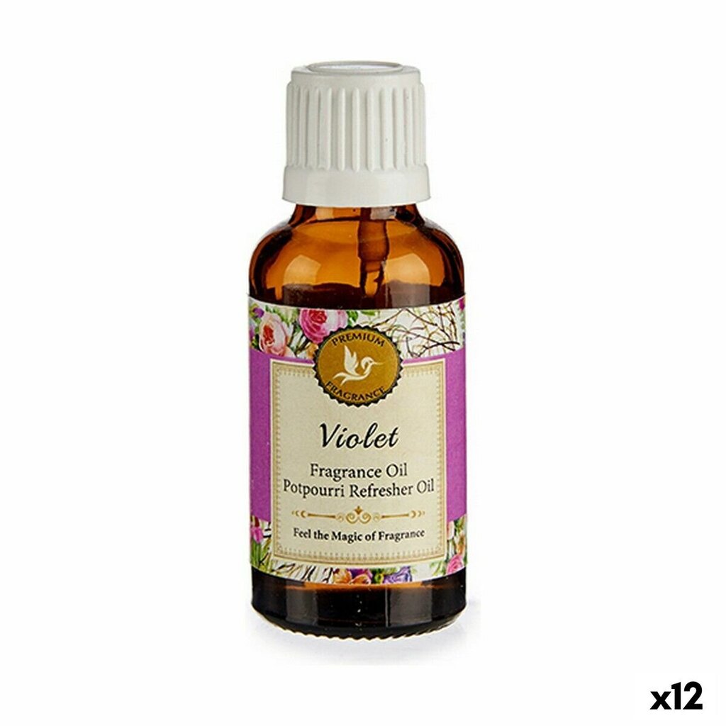 Aromatinis aliejus Premium Fragrance Violet, 30 ml x 12 vnt. kaina ir informacija | Eteriniai, kosmetiniai aliejai, hidrolatai | pigu.lt