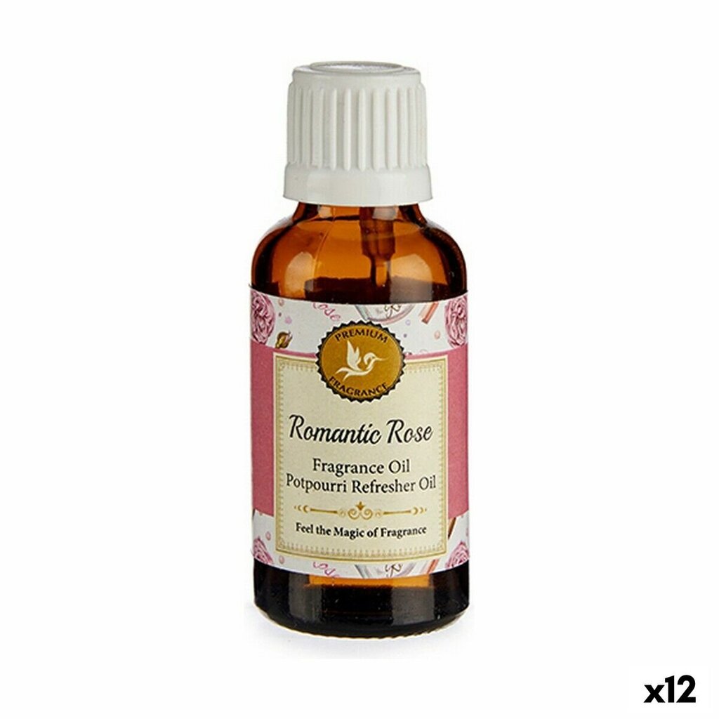 Aromatinis aliejus Premium Fragrance Romantic Rose, 30 ml x 12 vnt. kaina ir informacija | Eteriniai, kosmetiniai aliejai, hidrolatai | pigu.lt