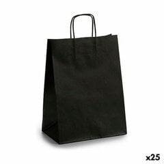 Бумажный пакет Fama 31 x 11 x 42 cm С ручками Темно-зеленый 125 g/m² (25 штук) цена и информация | Товары для упаковки подарков | pigu.lt