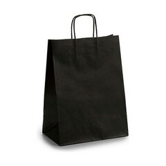 Бумажный пакет Fama 31 x 11 x 42 cm С ручками Темно-зеленый 125 g/m² (25 штук) цена и информация | Товары для упаковки подарков | pigu.lt