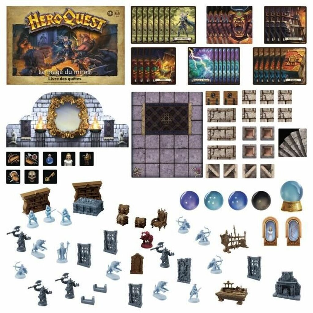 Stalo žaidimas Hasbro Hero Quest, FR kaina ir informacija | Stalo žaidimai, galvosūkiai | pigu.lt