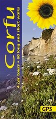 Corfu Sunflower Guide: 60 long and short walks with detailed maps and GPS; 4 car tours with pull-out map 8th Revised edition цена и информация | Путеводители, путешествия | pigu.lt