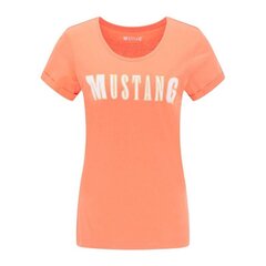 Marškinėliai moterims Mustang Alexia W 1009641 8204, oranžiniai kaina ir informacija | Marškinėliai moterims | pigu.lt