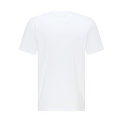 Marškinėliai vyrams Mustang Logo Alex M 1009534 2045, balti kaina ir informacija | Vyriški marškinėliai | pigu.lt