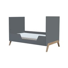 Кровать Marélie Evolutive 60 x 120 - серый цена и информация | Детские кроватки | pigu.lt