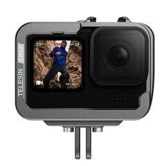 Алюминиевый защитный чехол Telesinas для GoPro Hero 11/10/9 GP-FMS-G11 цена и информация | Сумка для фототехники Puluz | pigu.lt