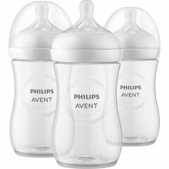 Kūdikių buteliukų rinkinys Philips SCY903/03, 260 ml, 3 vnt. kaina ir informacija | Philips Maitinimo priemonės | pigu.lt