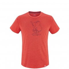 Marškinėliai vyrams Eider 3600876664657, raudoni kaina ir informacija | Vyriški marškinėliai | pigu.lt