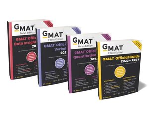 GMAT Official Guide 2023-2024: Books plus Online Question Bank Bundle цена и информация | Книги по социальным наукам | pigu.lt