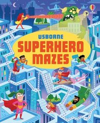 Superhero Mazes цена и информация | Книги для подростков  | pigu.lt