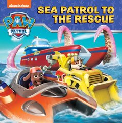 PAW Patrol Sea Patrol To The Rescue Picture Book цена и информация | Книги для самых маленьких | pigu.lt