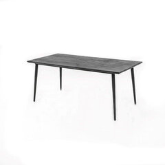 Stalas L17 Capella, 200x100 cm, pilkas kaina ir informacija | Virtuvės ir valgomojo stalai, staliukai | pigu.lt
