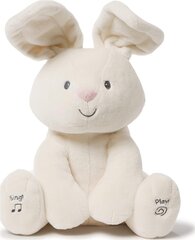 Gund Flora, The Singing and Speaking Bunny - играет с ушами - немецкий, около 30 см, с 10 месяцев цена и информация | Игрушки для малышей | pigu.lt