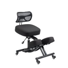 Kėdė Black Point O’Kneel Pro, juoda kaina ir informacija | Biuro kėdės | pigu.lt