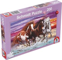 Dėlionė su žirgais Schmidt Games 56356 Wild Horse Trio, 200d. цена и информация | Пазлы | pigu.lt