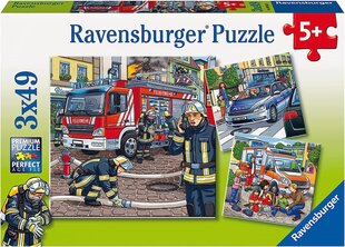 Ravensburger Kinder Puzzle - 09335 Получил помощник - головоломка для детей с 5 лет, поделиться с 3x49 цена и информация | Пазлы | pigu.lt