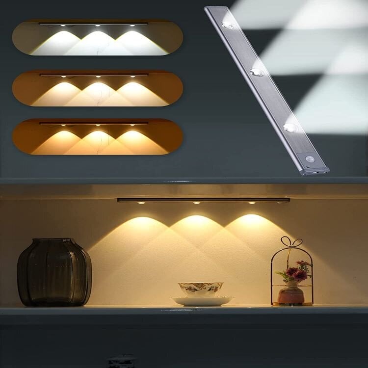 Magnetinis LED įkraunamas šviestuvas (20 cm) цена и информация | Įmontuojami šviestuvai, LED panelės | pigu.lt