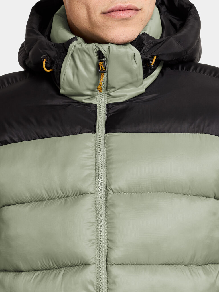 Didriksons vyriška žieminė striukė IKAROS, alyvuogių žalia-juoda kaina ir informacija | Vyriškos striukės | pigu.lt