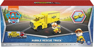Interaktyvi X-Treme Truck 2-in-1 Paw Patrol + Rubble figūrėlė цена и информация | Игрушки для мальчиков | pigu.lt