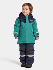 Детский зимний комплект Didriksons SKARE, зеленый цвет цена и информация | Зимняя одежда для детей | pigu.lt