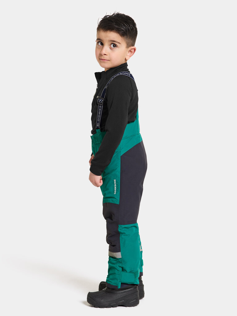 Didriksons vaikiškos žieminės kelnės IDRE, žalios kaina ir informacija | Žiemos drabužiai vaikams | pigu.lt