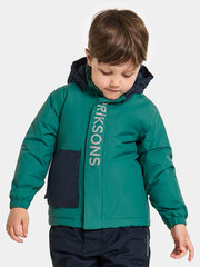 Didriksons vaikiška žieminė striukė RIO, žalia kaina ir informacija | Žiemos drabužiai vaikams | pigu.lt