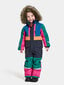 Didriksons vaikiškas žieminis kombinezonas BJÖRNEN, žaliai margas цена и информация | Žiemos drabužiai vaikams | pigu.lt