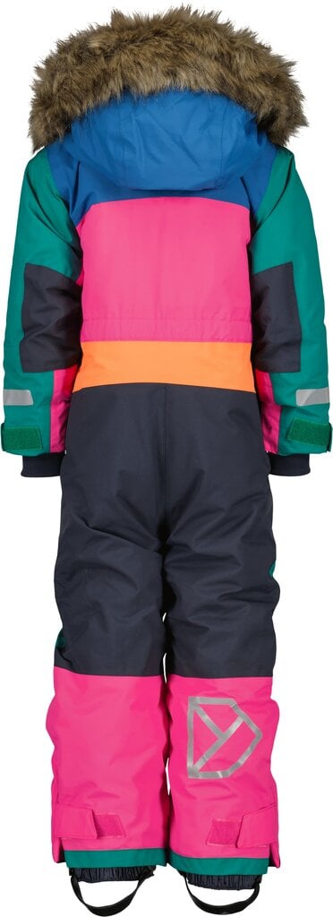 Didriksons vaikiškas žieminis kombinezonas BJÖRNEN, žaliai margas kaina ir informacija | Žiemos drabužiai vaikams | pigu.lt