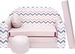 Vaikiška sofa Welox HJ1, rožinė цена и информация | Vaikiški sėdmaišiai, foteliai, pufai | pigu.lt