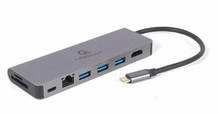 Gembird A-CM-COMBO5-05 USB-C kaina ir informacija | Adapteriai, USB šakotuvai | pigu.lt