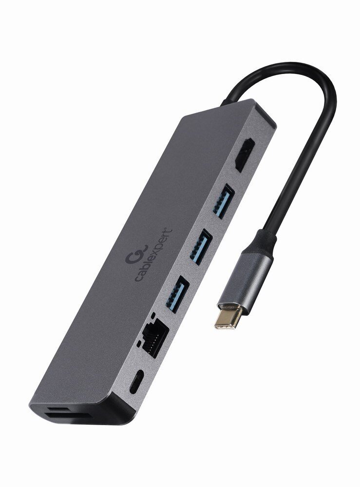 Gembird A-CM-COMBO5-05 USB-C kaina ir informacija | Adapteriai, USB šakotuvai | pigu.lt