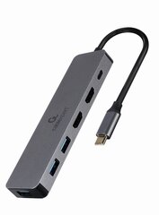 Gembird A-CM-COMBO3-03 цена и информация | Адаптеры, USB-разветвители | pigu.lt