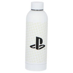 Питьевая бутылка PlayStation, 500 мл, белого цвета  цена и информация | Фляга | pigu.lt