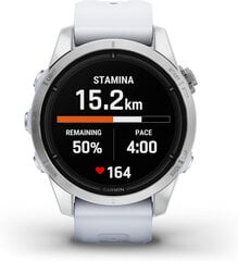 Garmin epix Pro Gen 2 Silver/Whitestone kaina ir informacija | Išmanieji laikrodžiai (smartwatch) | pigu.lt