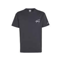 Marškinėliai vyrams Tommy Hilfiger Jeans 78564, juodi цена и информация | Мужские футболки | pigu.lt