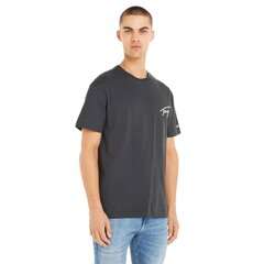 Marškinėliai vyrams Tommy Hilfiger Jeans 78564, juodi kaina ir informacija | Vyriški marškinėliai | pigu.lt