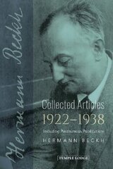 Collected Articles, 1922-1938: Including Posthumous Publications kaina ir informacija | Dvasinės knygos | pigu.lt