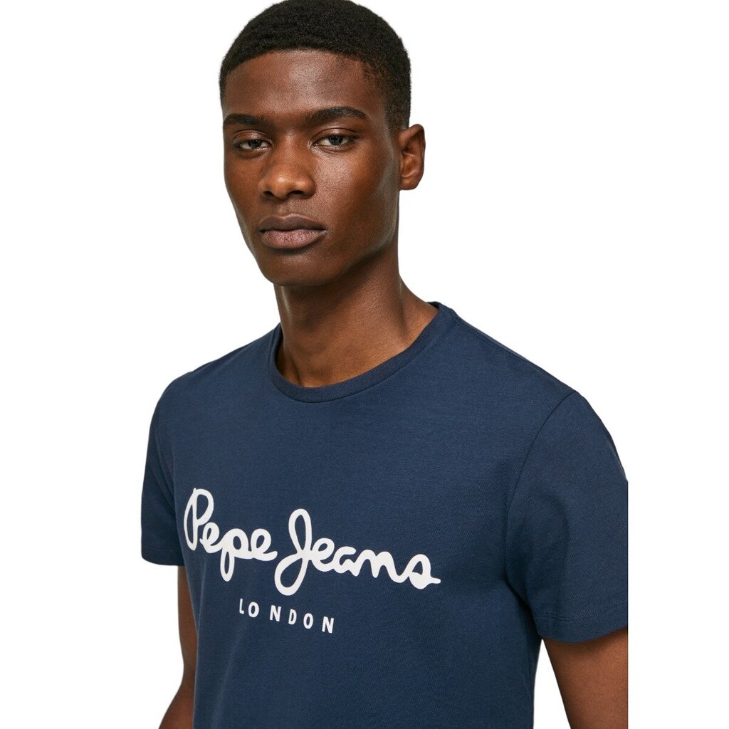 Marškinėliai vyrams Pepe Jeans 78728, mėlyni kaina ir informacija | Vyriški marškinėliai | pigu.lt