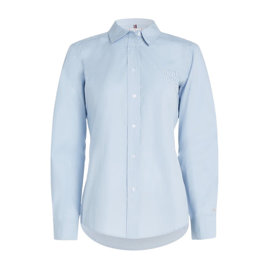Tommy Hilfiger marškiniai moterims, mėlyni цена и информация | Marškinėliai moterims | pigu.lt
